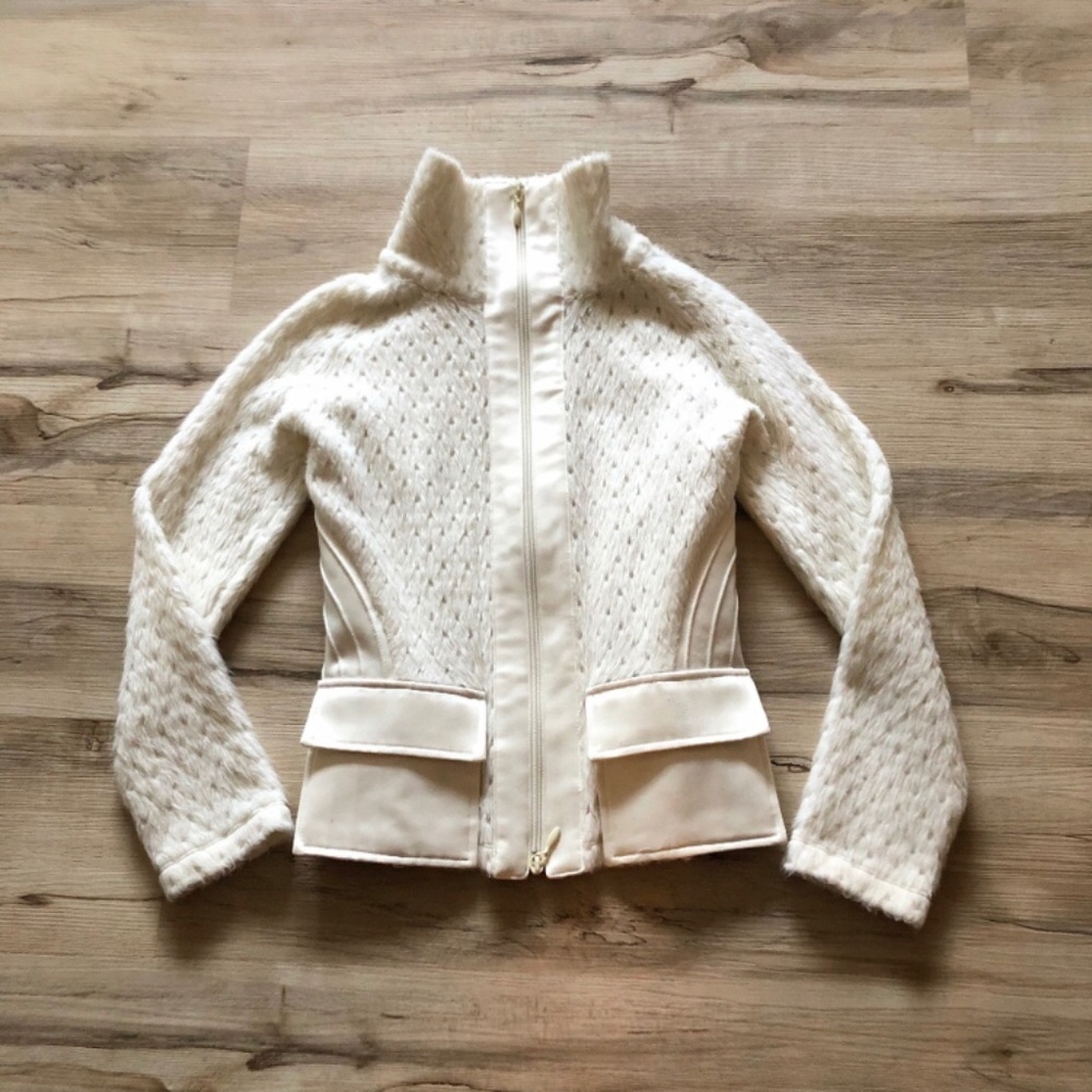 Elegant White Women's Jacket